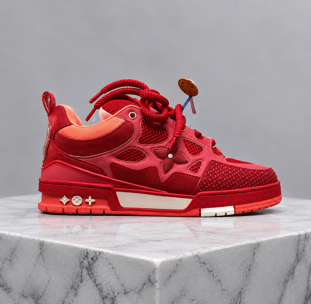 Louis Vuitton Louis Vuitton LV Skate Sneaker SK8 — Red Red